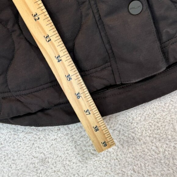RLX Womens Longline Quilted Parka Hooded Jacket Brown Size Medium Outdoors NWT - Picture 12 of 14